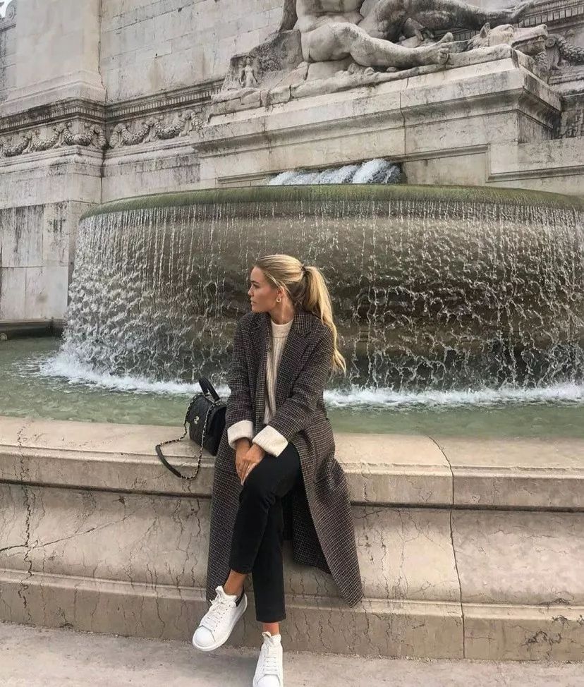 中长款大衣怎么穿显高,显高显瘦显腿长的大衣