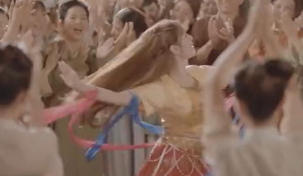 央视版胡旋舞,舞台版胡旋舞