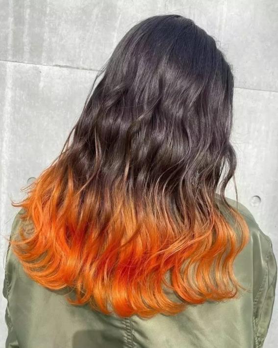 微潮色染发颜色推荐,恶魔紫色