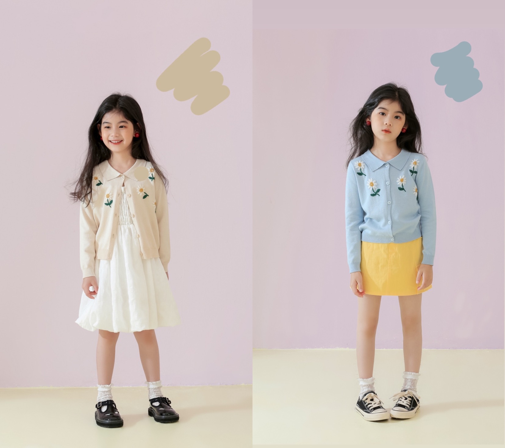 少女系童趣减龄穿搭,儿童小仙女的春季穿搭