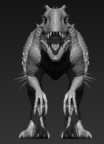 《侏罗纪公园3》棘龙打败霸王龙：主角光环实力碾压？