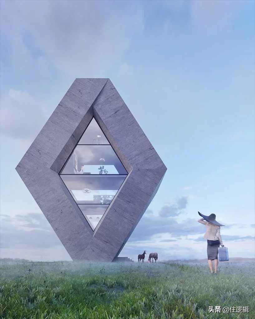 鬼才与颜值并存！把阿迪的logo建成别墅，把监狱icon搬进餐厅…