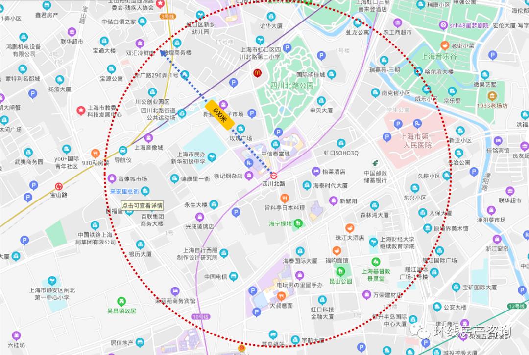 四川北路是什么走向的,四川北路崛起
