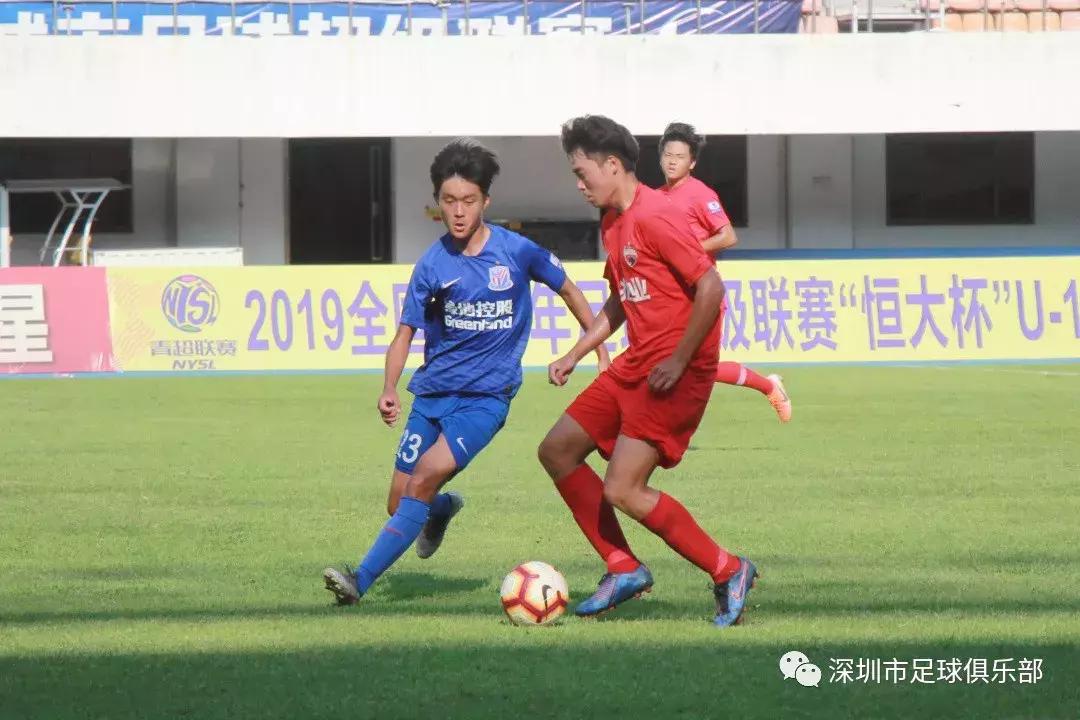 上海申花对深圳佳兆业直播,申花u16梯队和深圳佳兆业