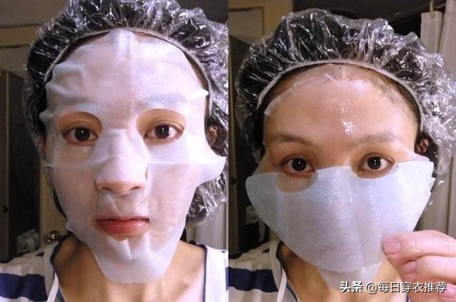 敷面膜时：上面的塑料纸切记别扔掉，教你正确方法，面膜吸收更好
