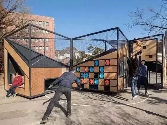 运动主题教室设计,校园运动场设计效果图