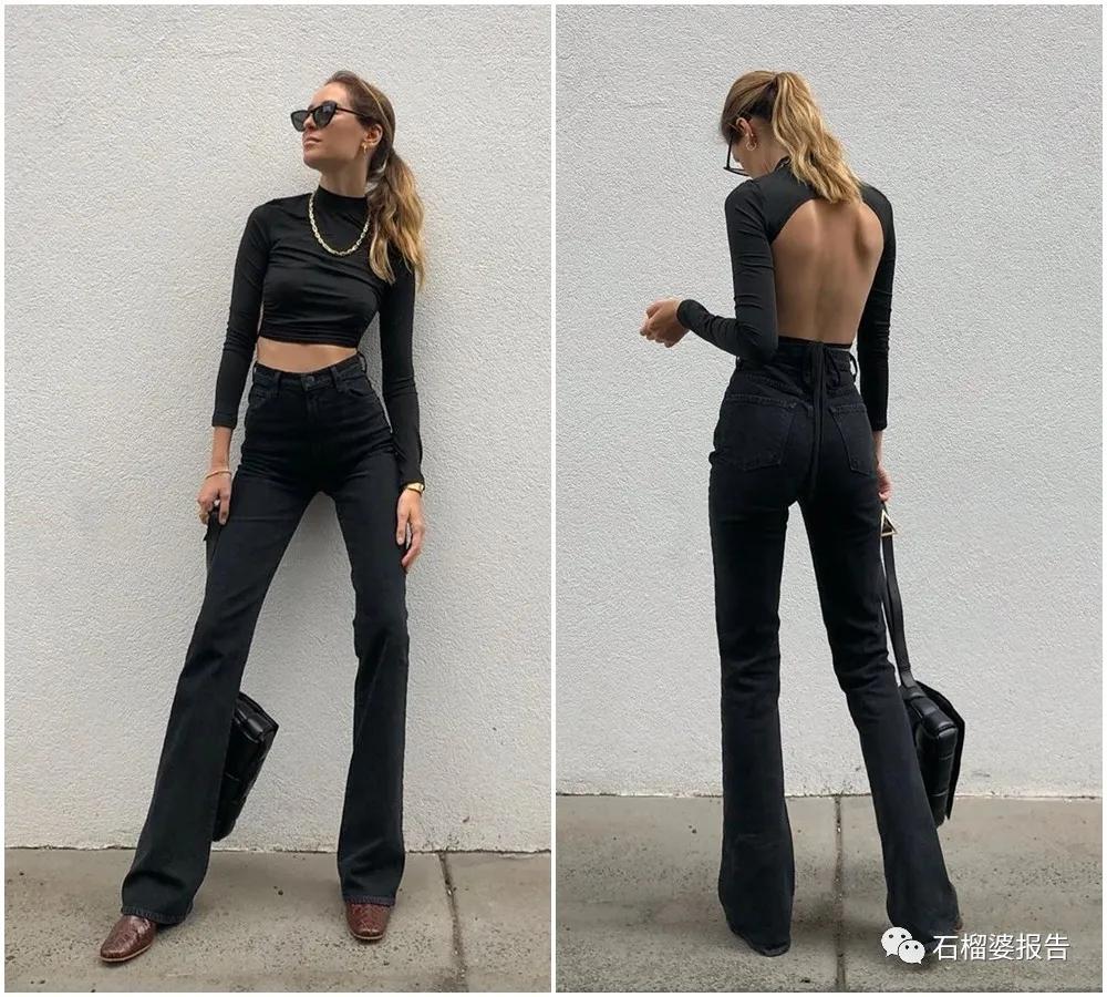 锥形牛仔裤露脚踝,不要漏脚踝的裤子