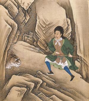 古画复活的视频,古画复活山水视频