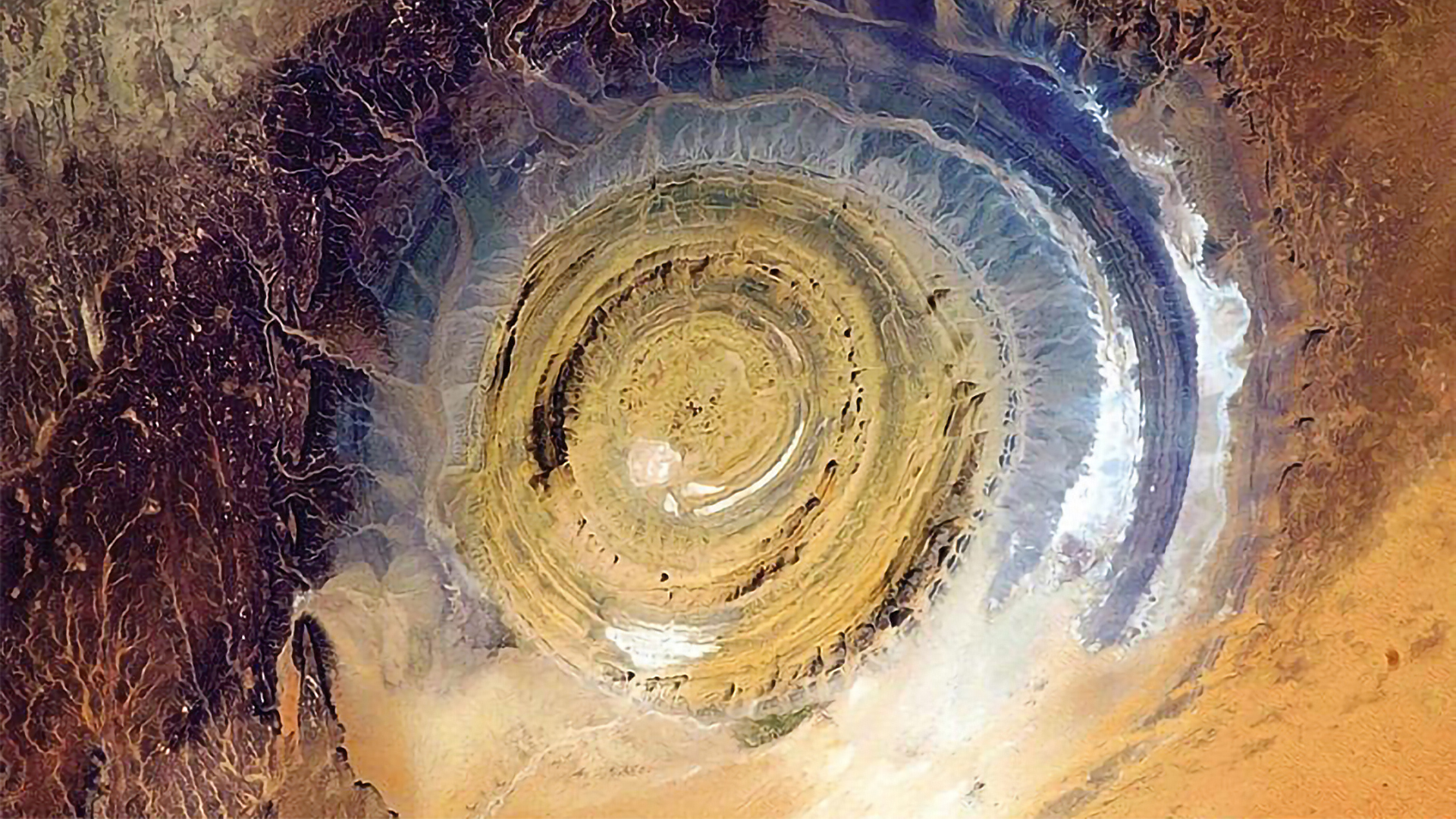 眼睛长在地球上,地球上的巨大眼睛