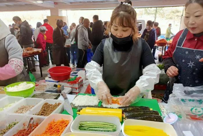 延边打卡景点水上市场,延边朝鲜族美食一条街
