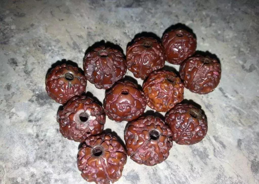 文玩老珠,文玩老珠子手串