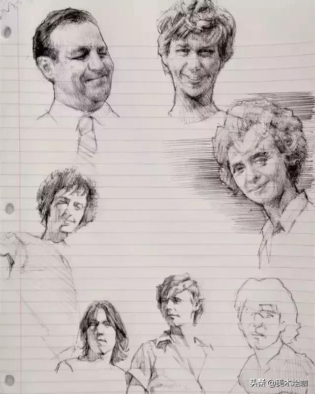 大师的素描线条,大师的素描几何体