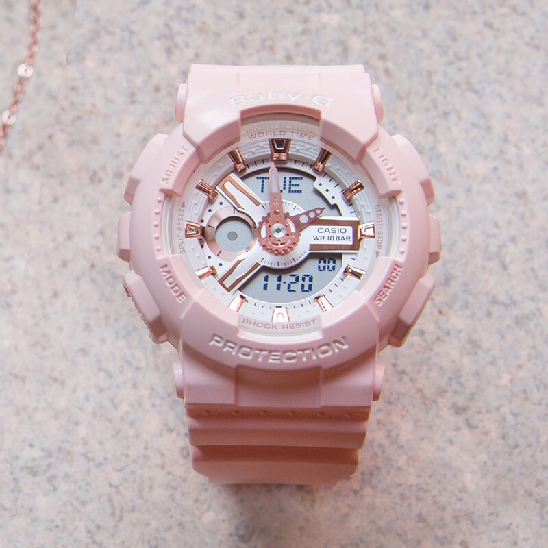 卡西欧ba-110cr-7a,卡西欧baby-g-ba110大不大