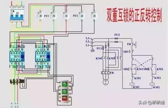 电气原理图转接线图教程,电气安装接线图与安装原理图