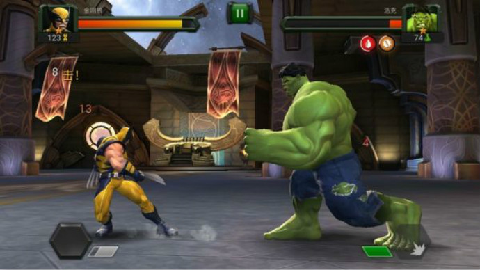 漫威超级争霸战绿巨人怎么玩,超大绿巨人对战整个漫威世界