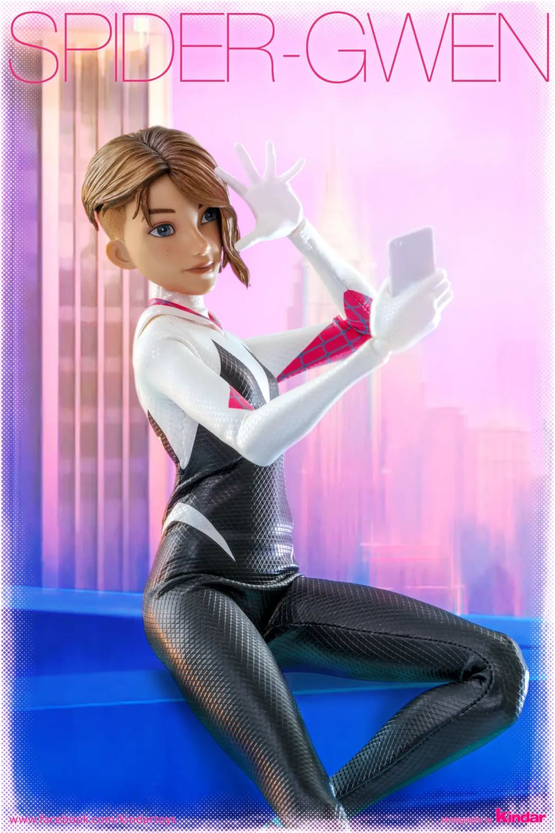 格温蜘蛛侠hottoys,hottoys蜘蛛侠平行宇宙格温测评