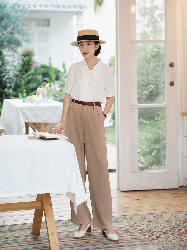 直筒阔腿裤小直筒,阔腿小直筒裤