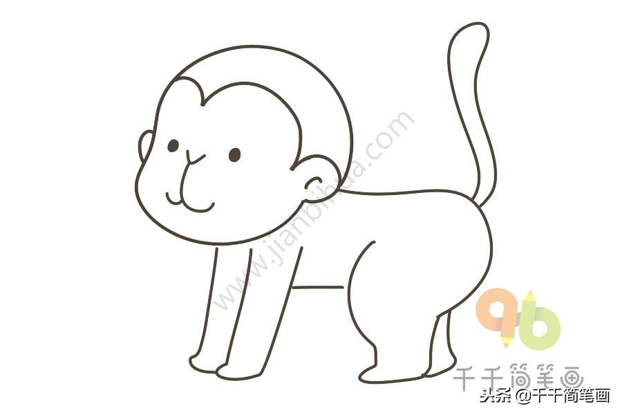 儿童涂鸦绘画书动物,幼儿涂鸦图纯色大全简单