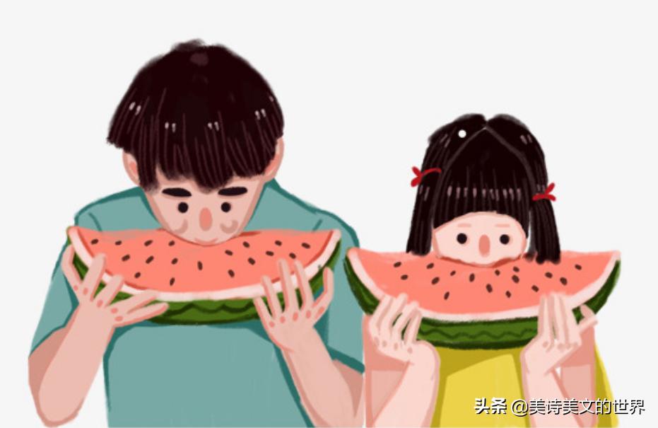 上联坐北朝南吃西瓜,坐南朝北吃西瓜上联下联