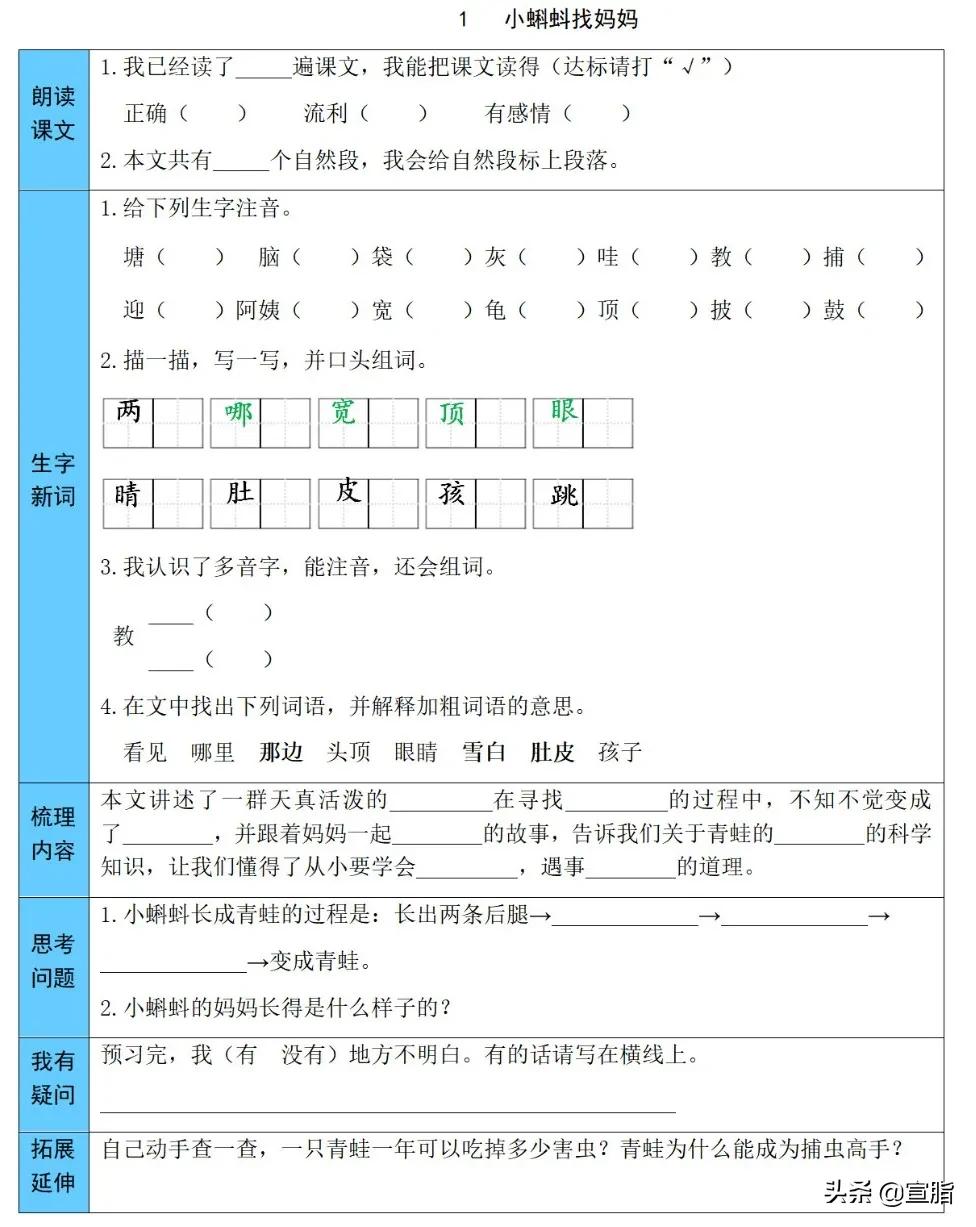 六年级上册部编版语文园地一预习,六年级上册语文部编版第一课分段