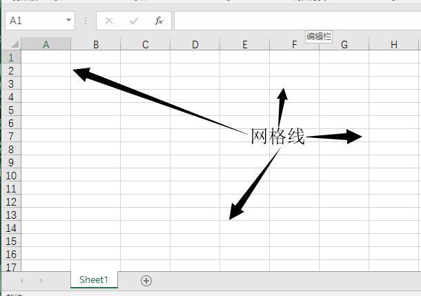 为什么excel网格线去不掉,excel网格线怎么变黑色