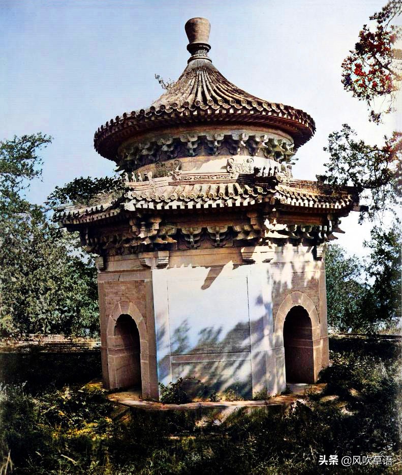 北京西山碧云寺老照片,北京碧云寺老照片