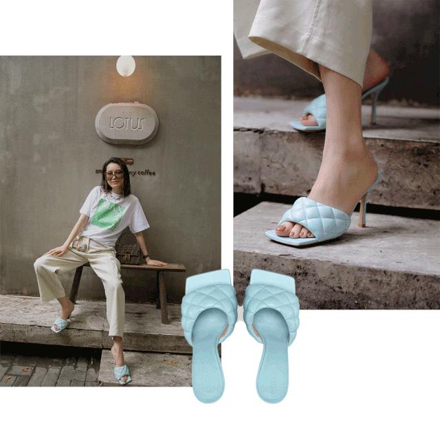 今年最流行的方跟凉鞋,又好看又好穿的凉鞋