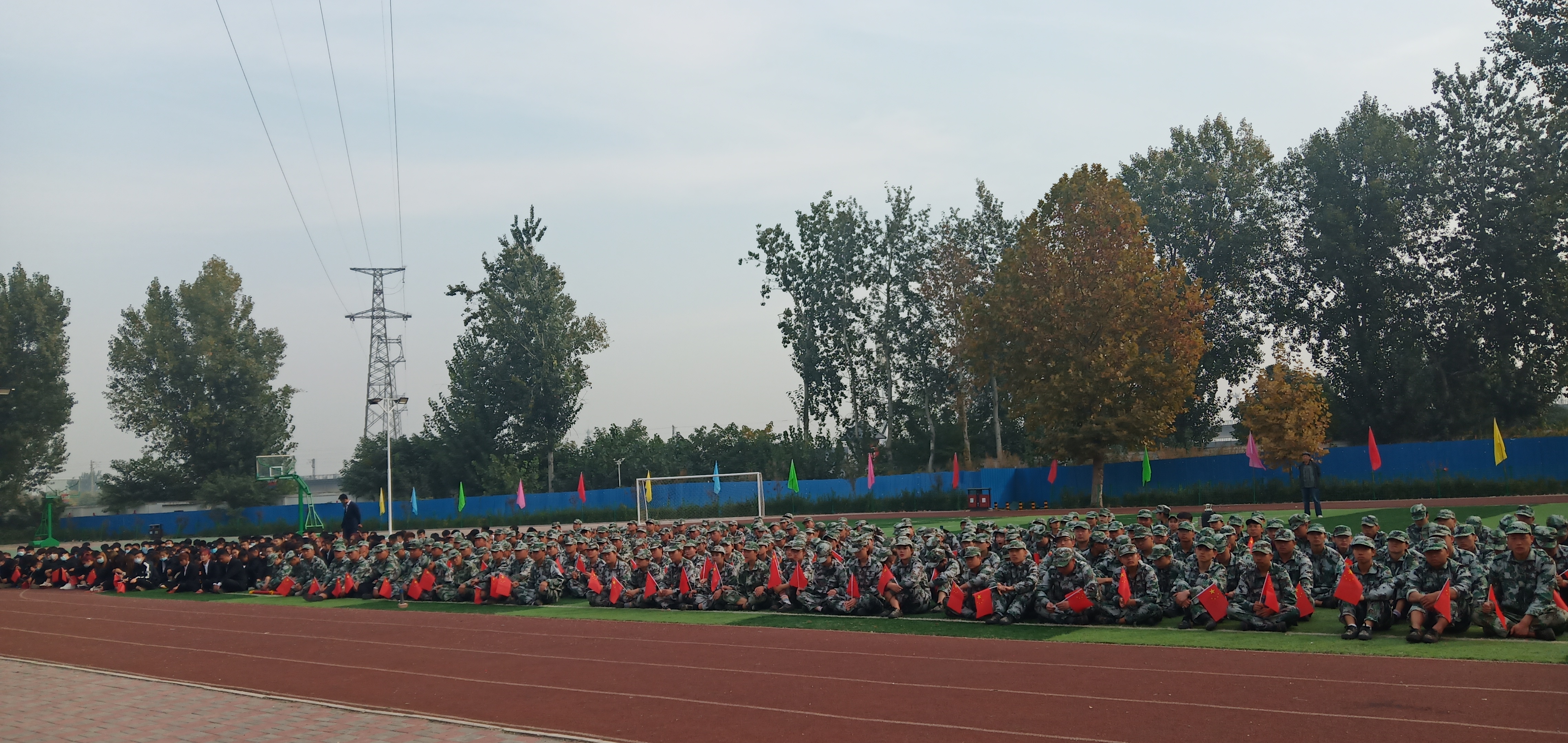 最美医生在河北同创教育科技集团大专事业部讲开学第一课