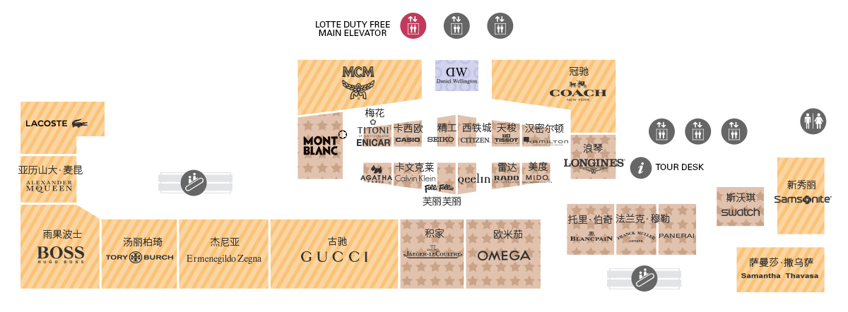 日本东京三大街区,日本东京三越免税店