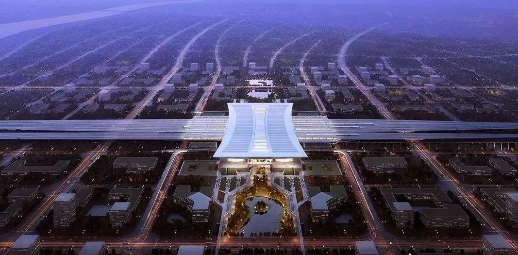 全亚洲最大的高铁站在雄安新区,亚洲第一大高铁站雄安站位置