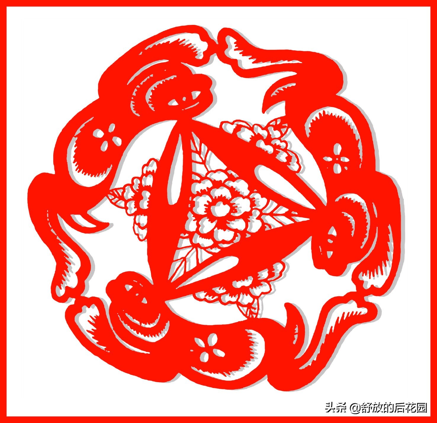 嫦娥五号带回的月图长什么样,神秘三兔共耳图片