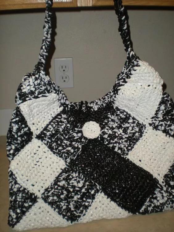 塑料袋手工编织视频,塑料袋编织篮子视频教程