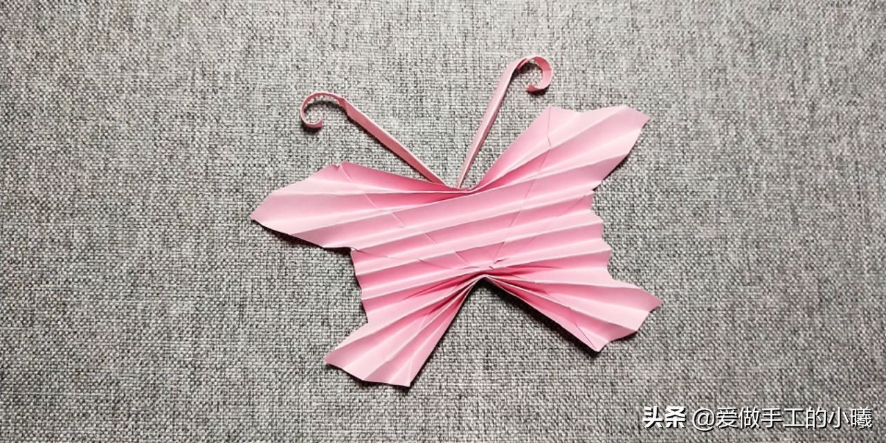 小蝴蝶折纸教程简单,小蝴蝶折纸手工教程大班