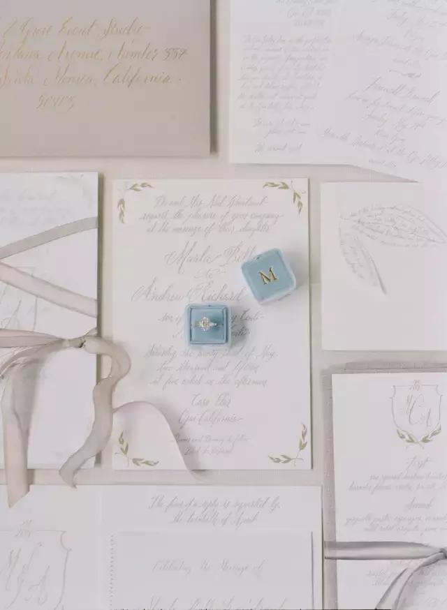 10张结婚婚礼个性定制请柬,6个创意婚礼请柬设计