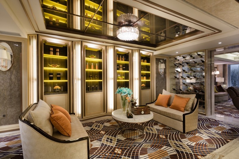 美观实用最新酒柜设计,室内装饰酒柜设计风格