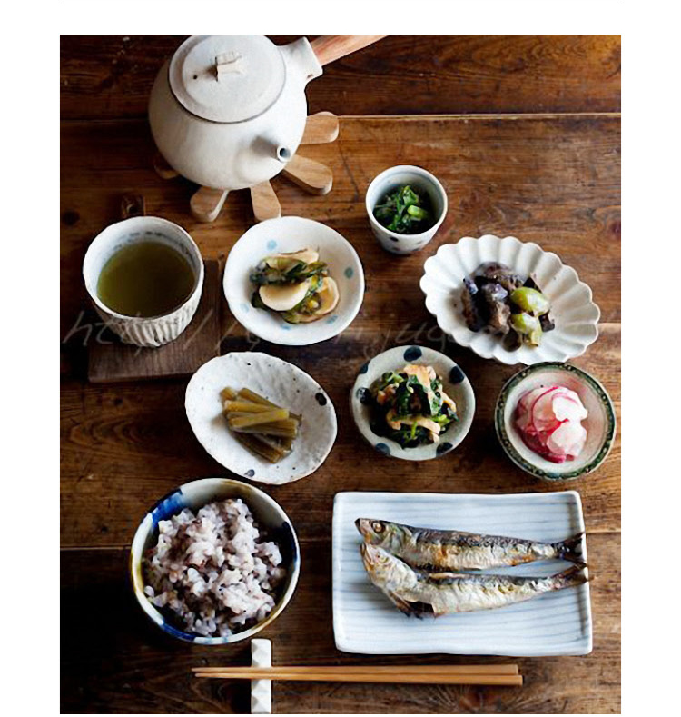 日本侘寂手作,日式极简餐具