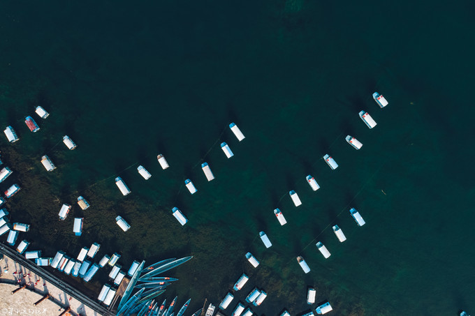 2001年抚仙湖水下古城真实视频,罕见的湖泊风光摄影