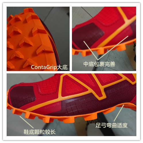 salomon经典武士黑色跑鞋,夏季salomon越野跑鞋测评