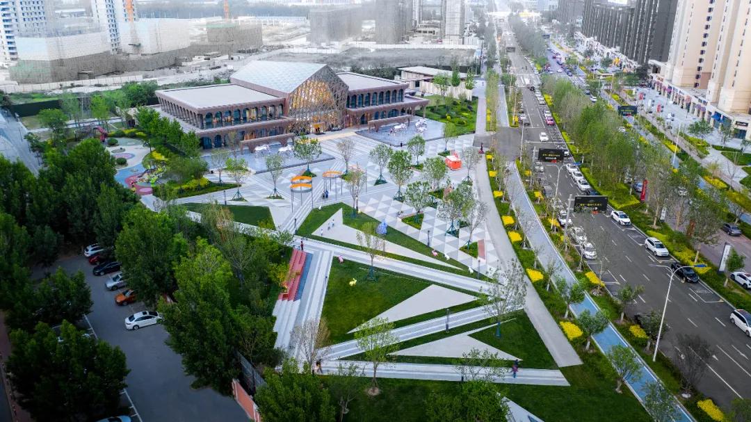 园冶杯参赛作品|天津万科翡翠大道：重塑当代街区景观