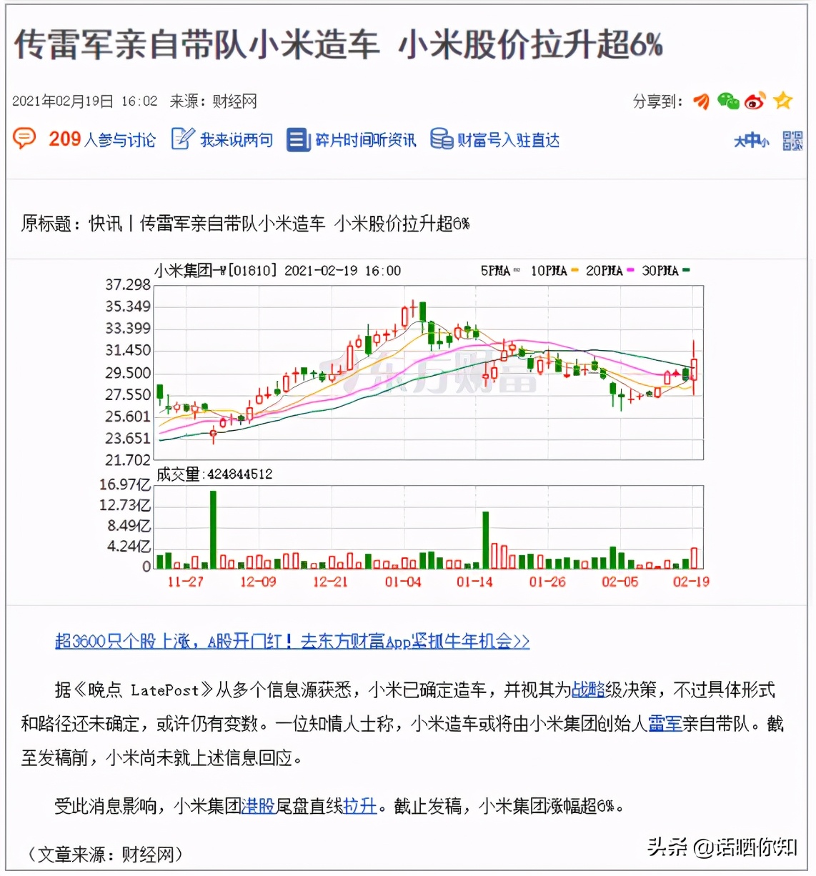 小米为什么要造车,小米造车最新进展