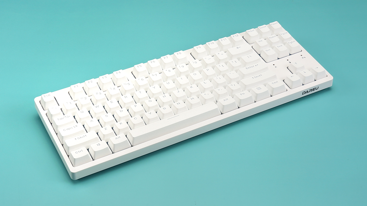 达尔优a87天空轴键盘整体图片,达尔优键盘a87pro买哪款好