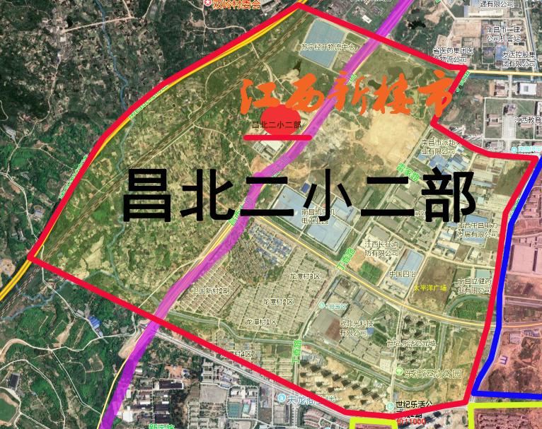 南昌青云谱学区划分最新规划,南昌2024小学区划分图青云谱