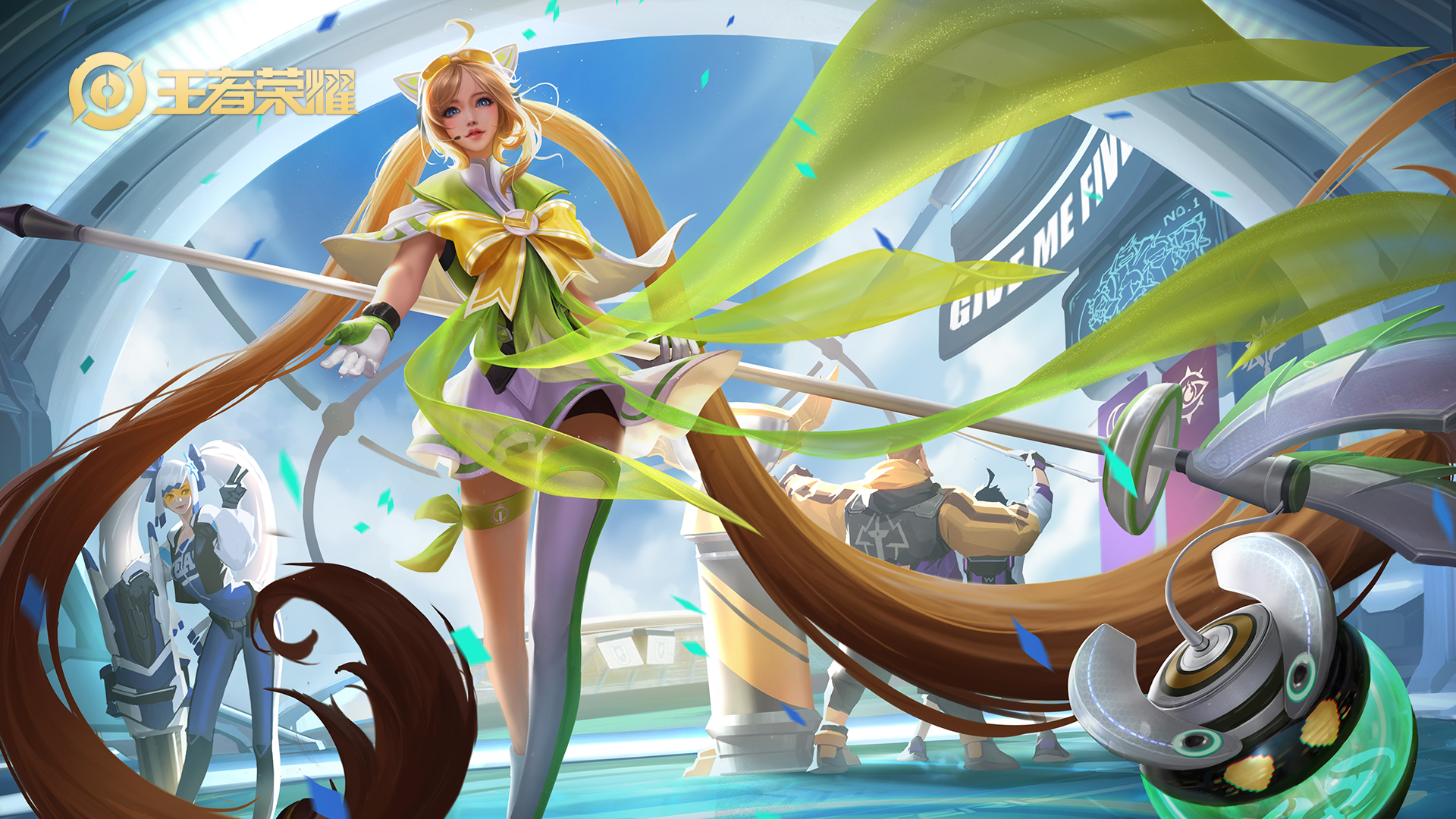 大乔倾国倾城,大乔小乔国色天香技能