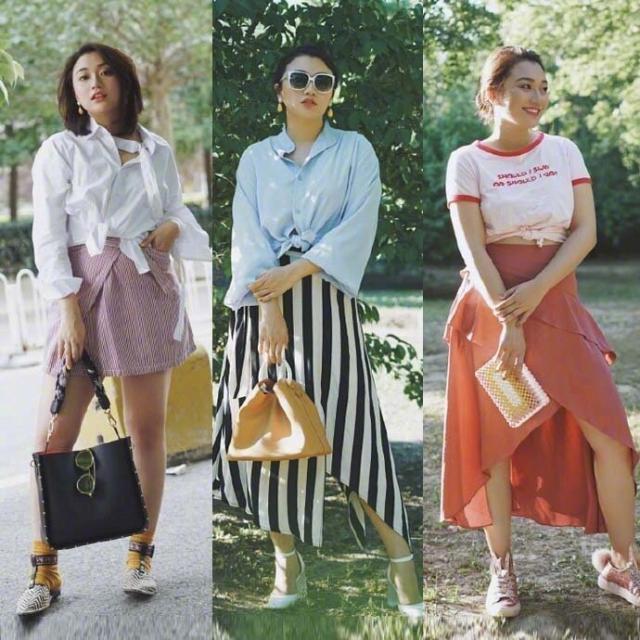 胖mm这几套搭配高级又显瘦，轻松变身气质女神