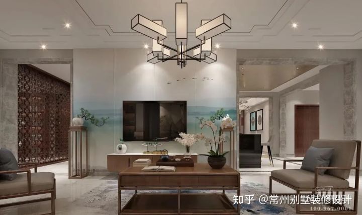 129法式轻奢别墅装修实景案例欣赏,名家中式别墅装修风格