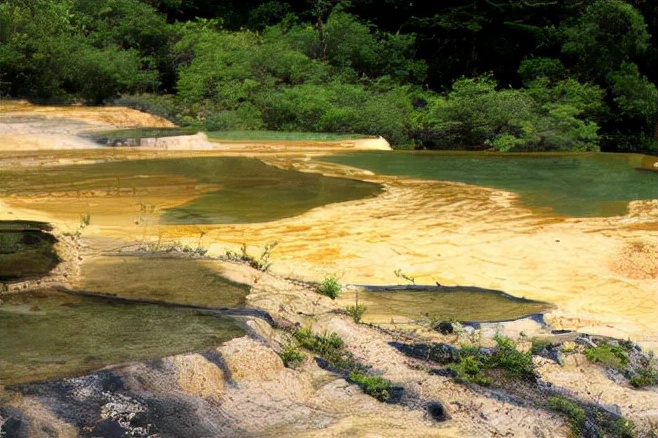 黄龙风景名胜区有哪些景观,黄龙风景名胜视频
