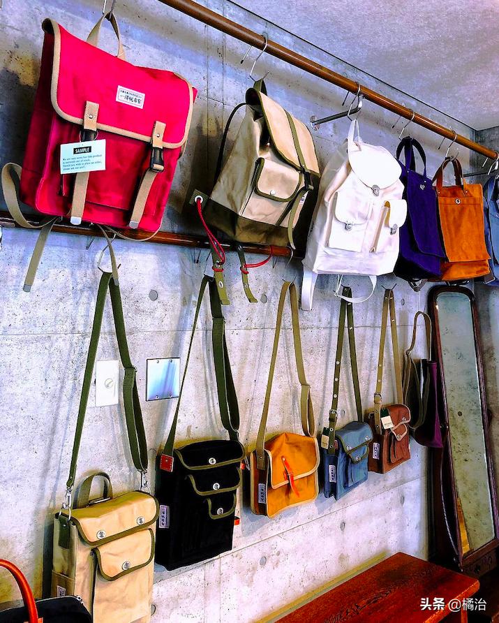 日本旅行,除了药妆,这间历史悠久的帆布包店,也值得一看呦