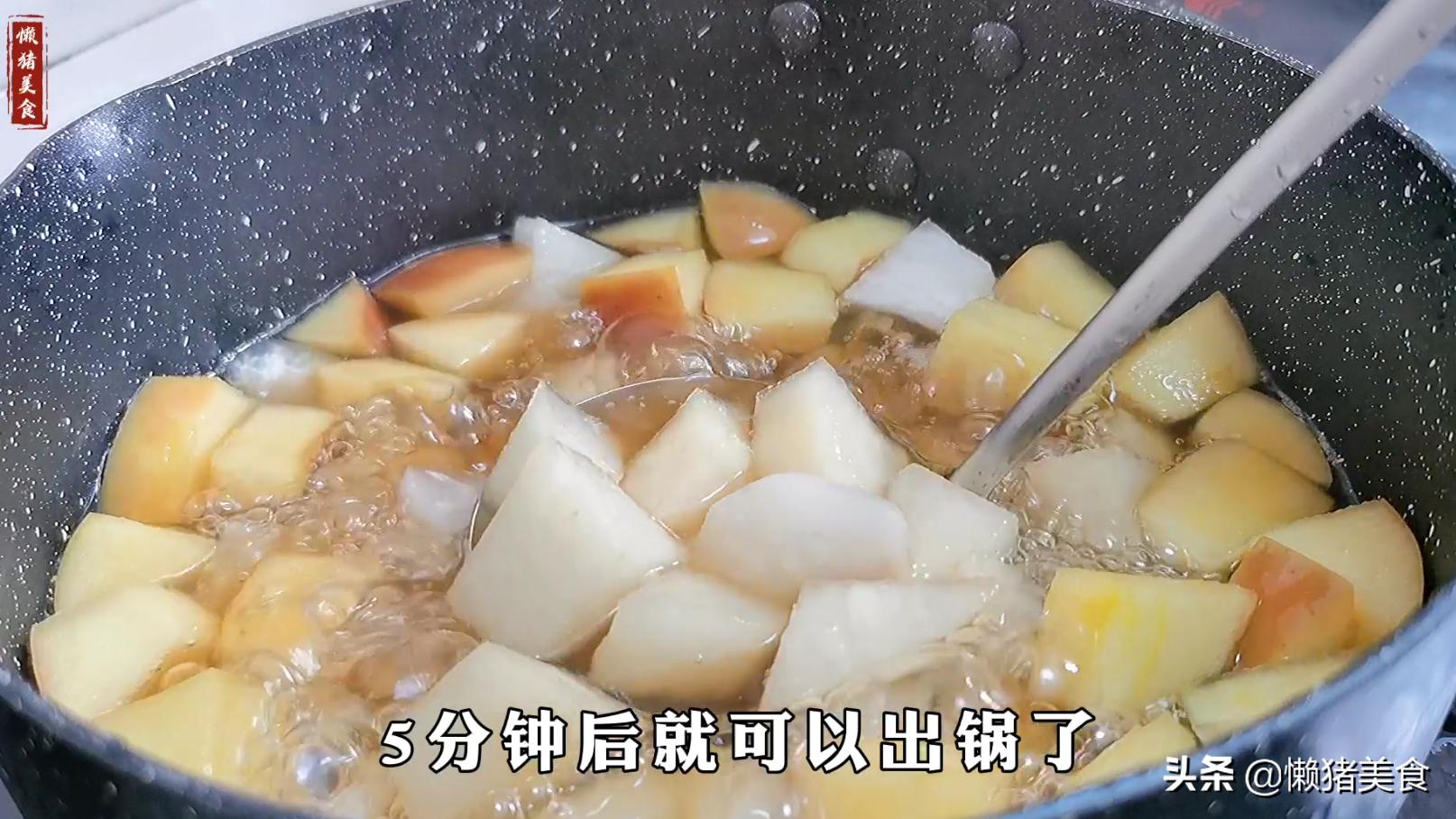 白萝卜和梨一起煮喝有什么功效,白萝卜与梨一起煮水喝的作用