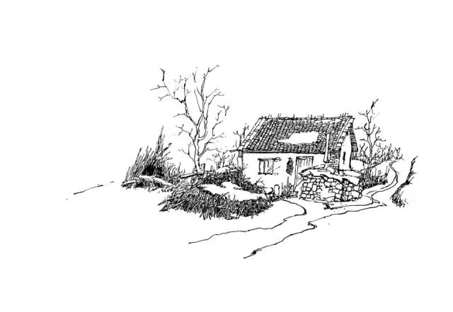 速写风景画入门教程,风景速写无调子图文