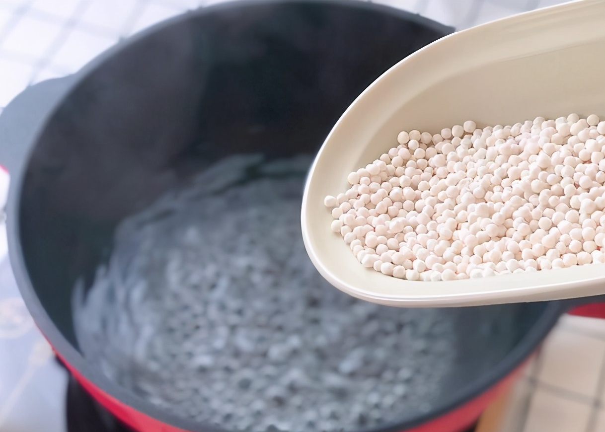 西米煮30分钟焖20分钟还有白点,煮西米的正确做法视频